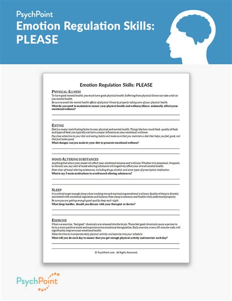 Fridays, first of the month, etc). . Emotional regulation worksheets for adults pdf